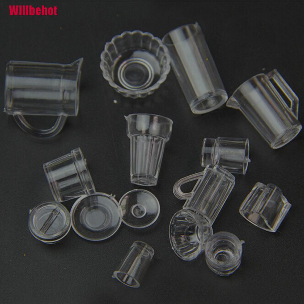 Bộ 15 Cốc mini Trong Suốt Dùng Cho Bàn Ăn