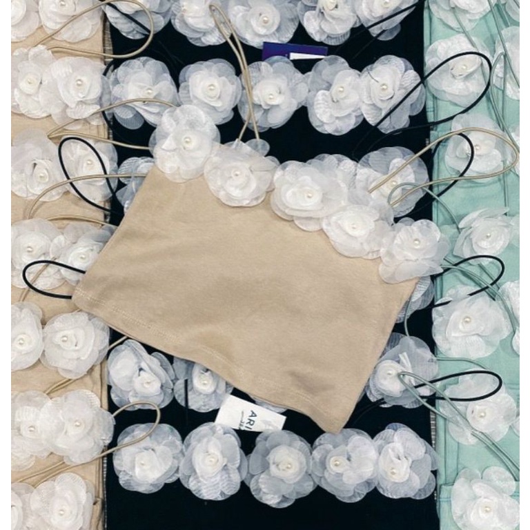 Áo 2 dây họa tiết phối lưới siêu hot sang chảnh ,Áo hai dây lưới ôm ngực hai màu đi biển, bar cực xinhUK