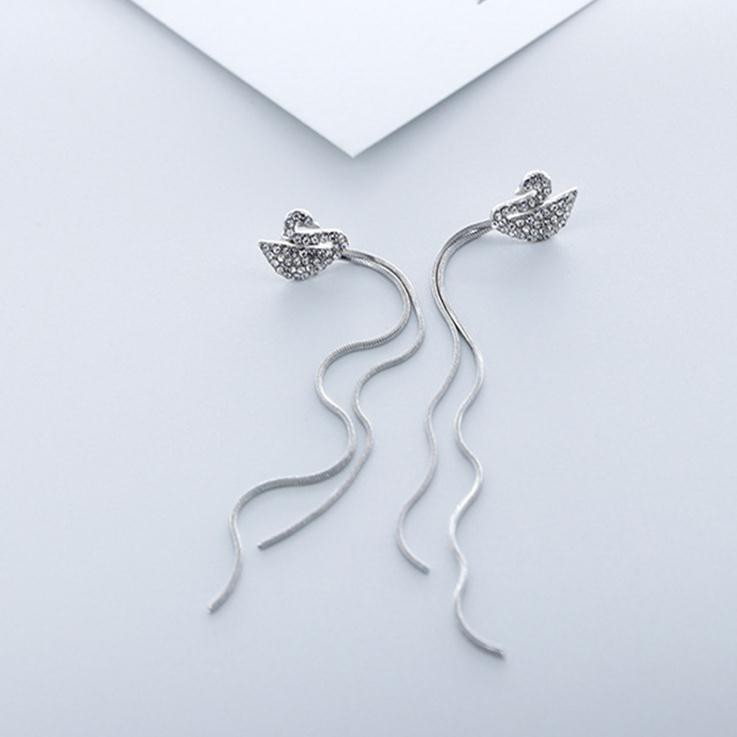 Khuyên tai THIÊN NGA THẢ DÂY bông tai nữ Địch Lệ Nhiệt Ba Triệu Lệ Dĩnh phụ kiện thời trang