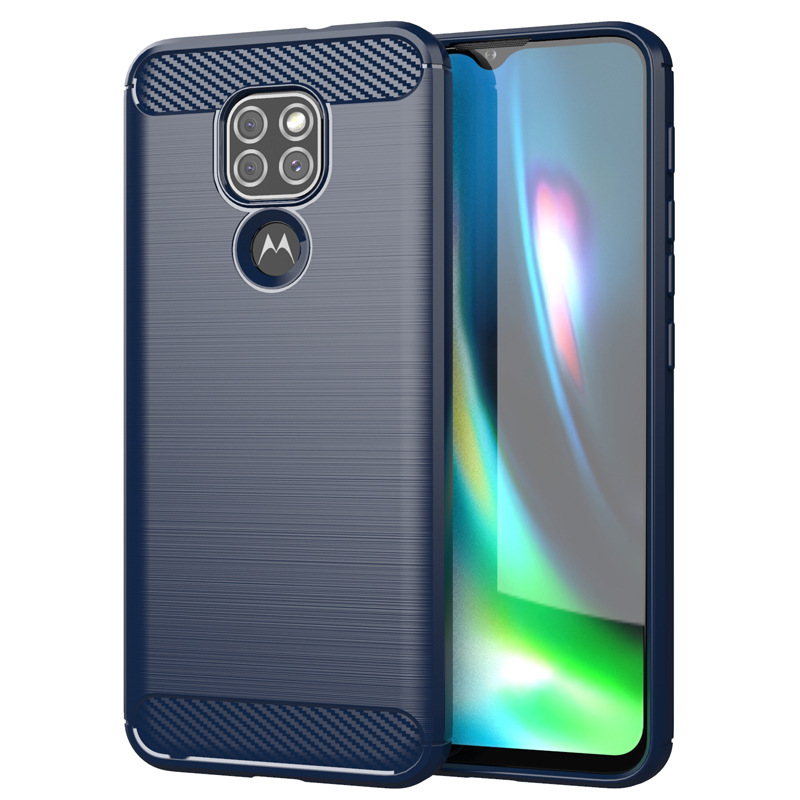 Ốp lưng Motorola G9 Play / G9 Vỏ bọc bằng sợi carbon Vỏ điện thoại chống sốc Moto G9 Play G9Play Arm