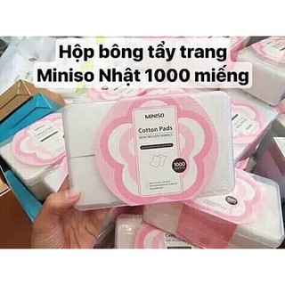 BÔNG TẨY TRANG MINISO 1000 MIẾNG