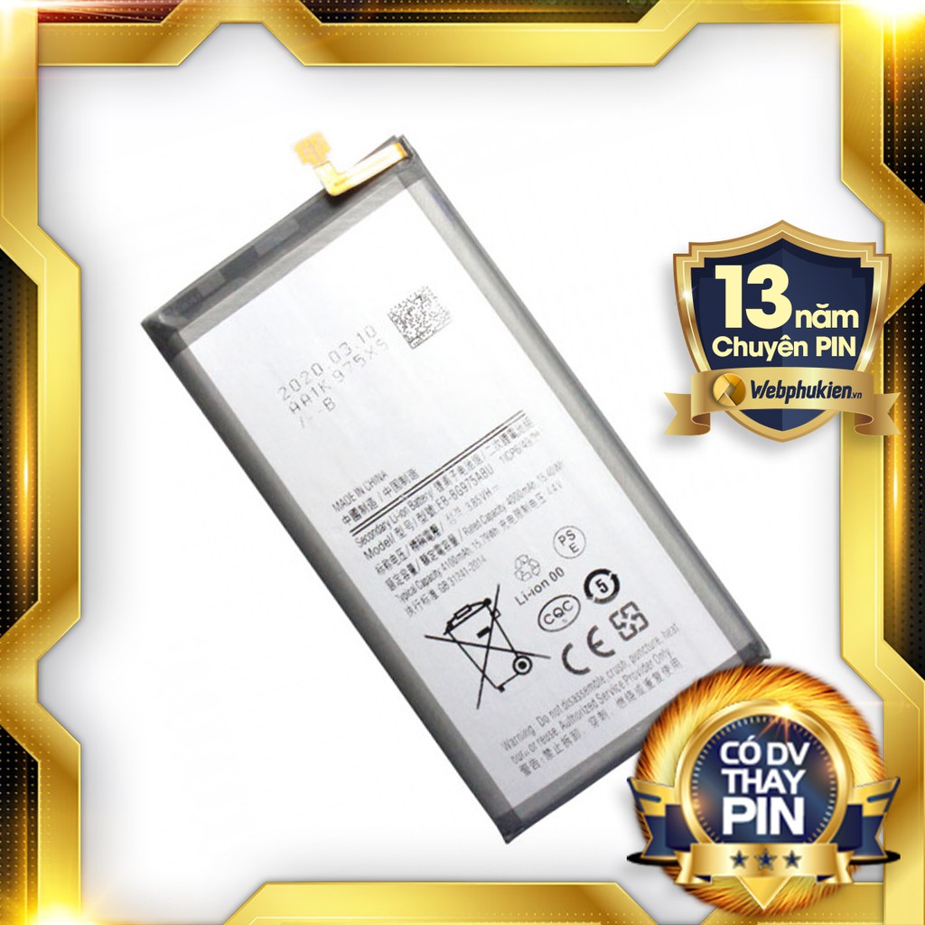 Pin Samsung Galaxy S10 Plus EB-BG975ABU - 4100mAh