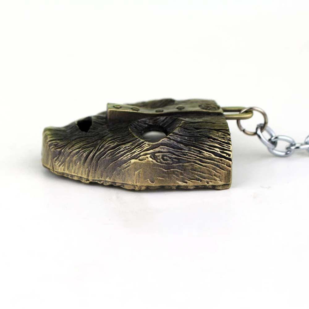 REBUY1 Jim Carrey Móc Khóa Xe Hơi Mặt Nạ Chaveiro Punk Vui Nhộn Phong Cách Halloween