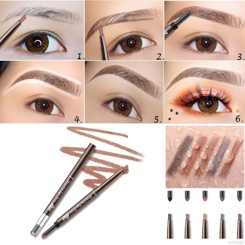 [Hàng mới về] Bút kẻ lông mày hai đầu không thấm nước lâu trôi lên vẻ đẹp 3D | BigBuy360 - bigbuy360.vn