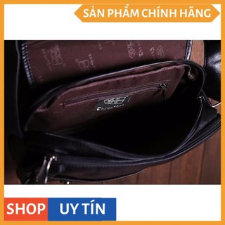 Túi Đeo Chéo Da Cao Cấp HARAS-HR054(ĐEN)