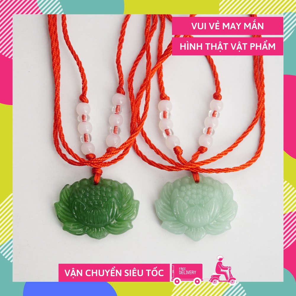 Dây chuyền trẻ em tượng Hoa Sen may mắn