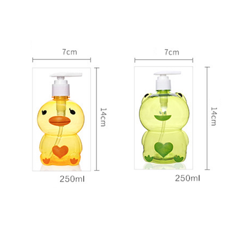Xà Phòng 250ml Hình Động Vật Dễ Thương Tiện Dụng