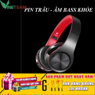 Tai nghe Bluetooth chụp tai hỗ trợ thẻ nhớ, âm bass khỏe có thể gập lại B3 -dc3013