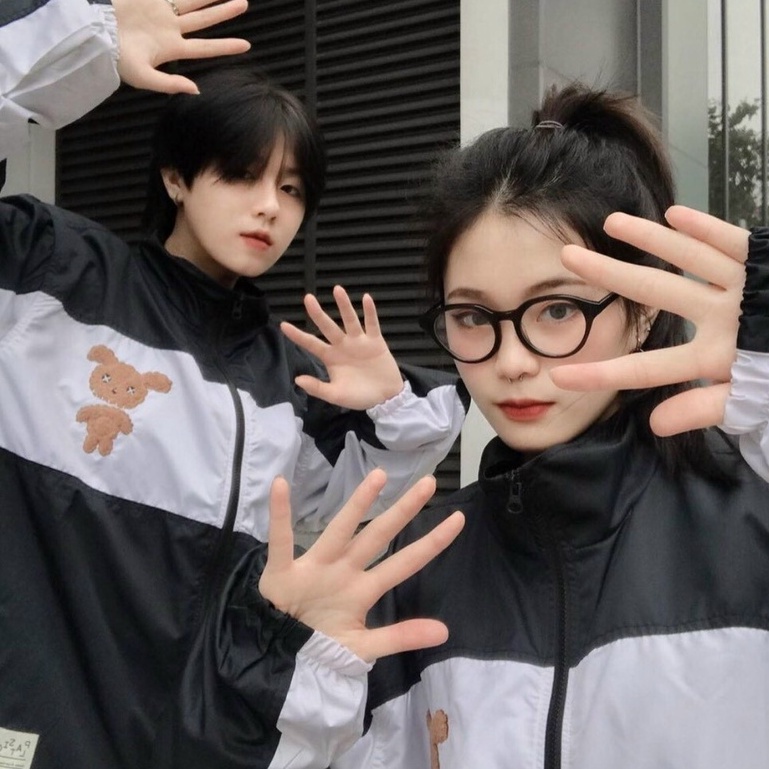 Áo Khoác Dù Nam Nữ Unisex - Áo Khoác Jacket Bombers GẤU Siêu Hot