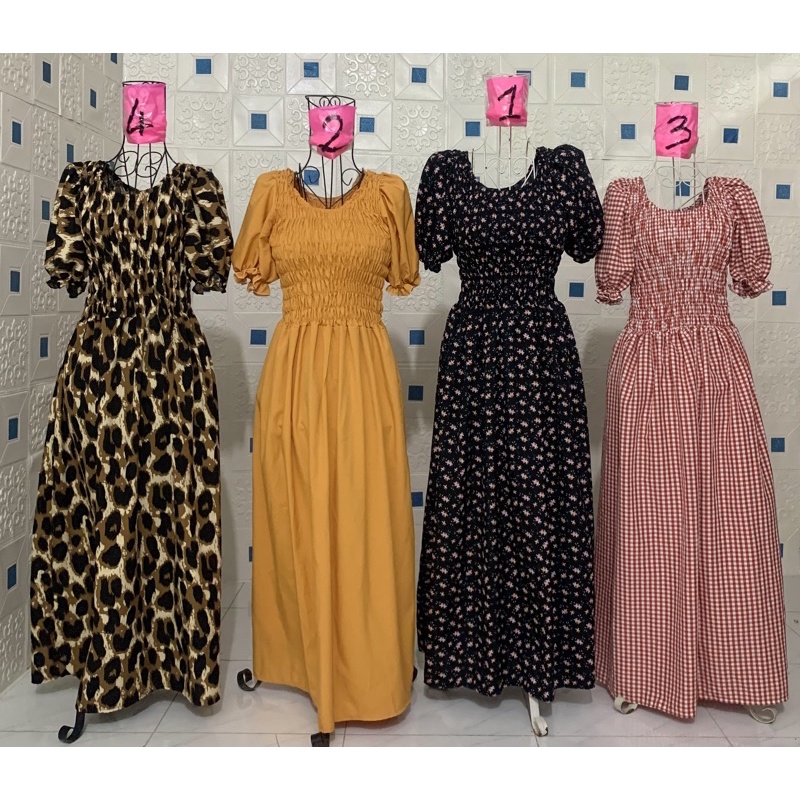 váy maxi chốt combo 4váy chọn mẫu ib