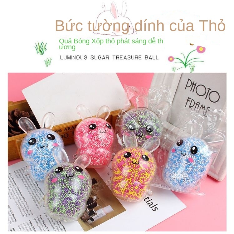 Đồ Chơi Nắn Bóp Đàn Hồi Giảm Stress Hình Thỏ Hoạt Hình