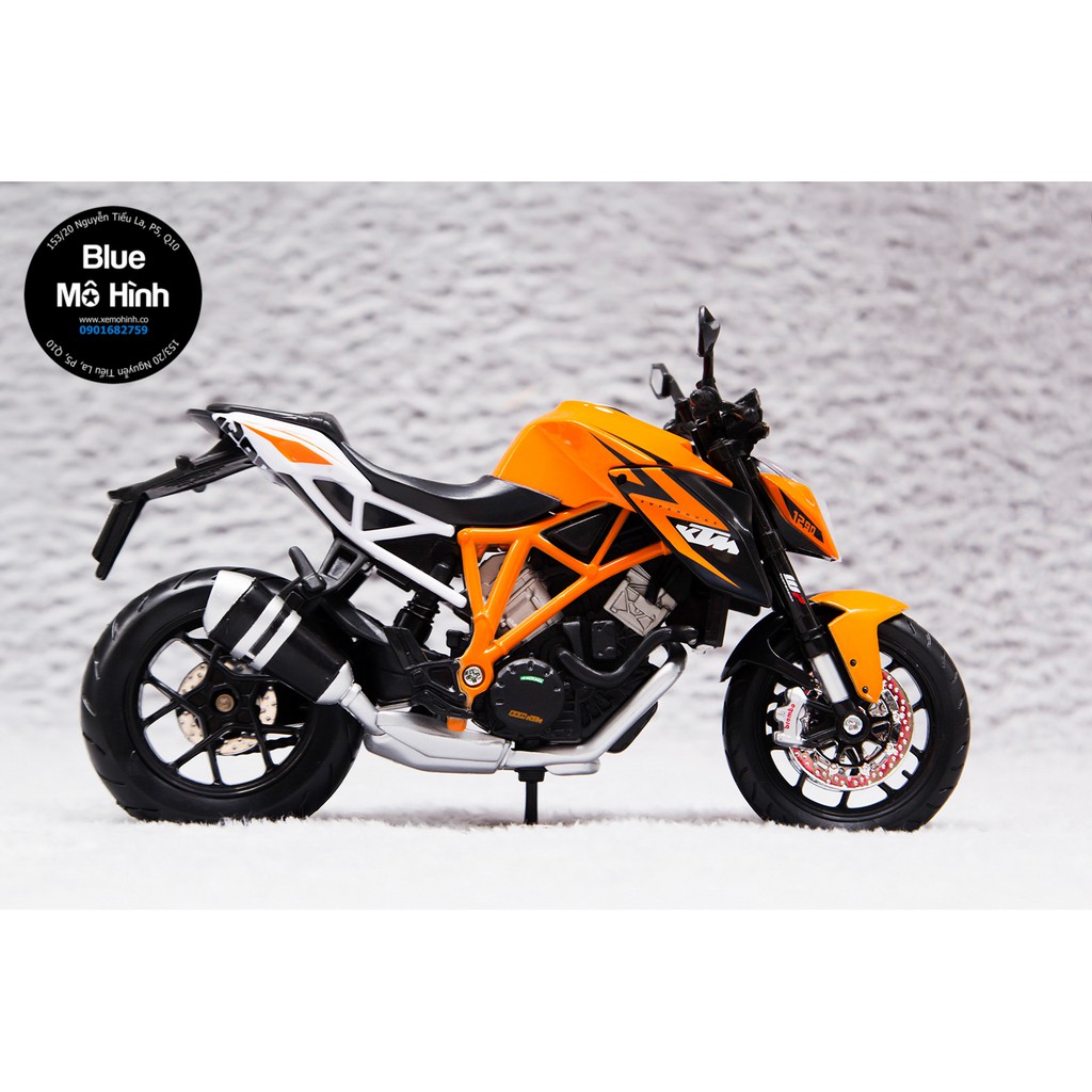 Xe mô tô mô hình KTM 1290 Super Duke R Maisto 1:12