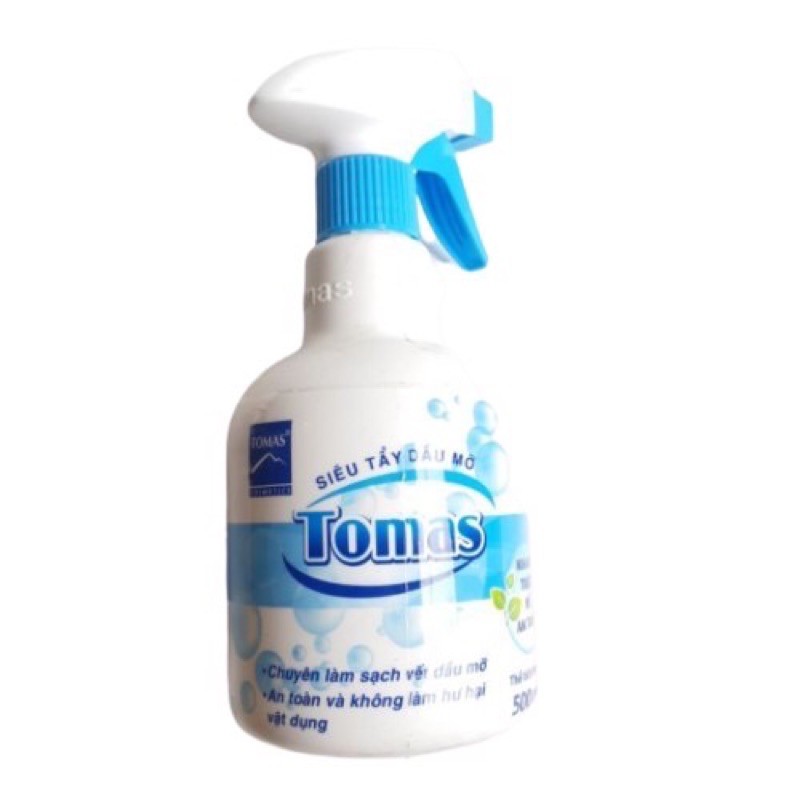 Siêu tẩy dầu mỡ Tomas - Siêu tẩy cặn canxi Tomas - MITUHOME