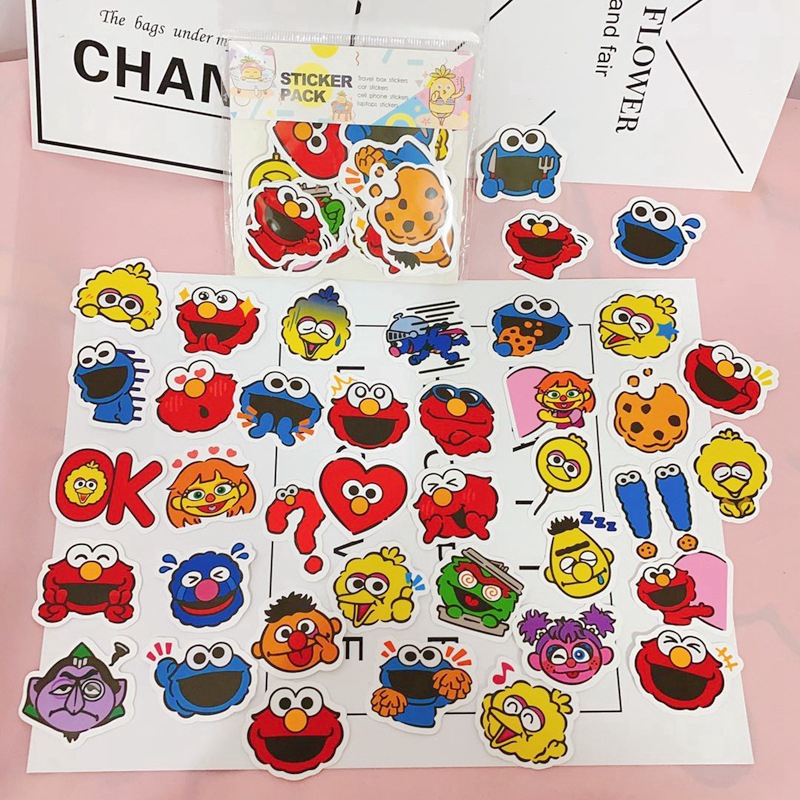 Hoạt Hình Sticker Dán Trang Trí Sổ Tay Hình Cô Gái Xinh Xắn Thân Thiện Với Môi Trường