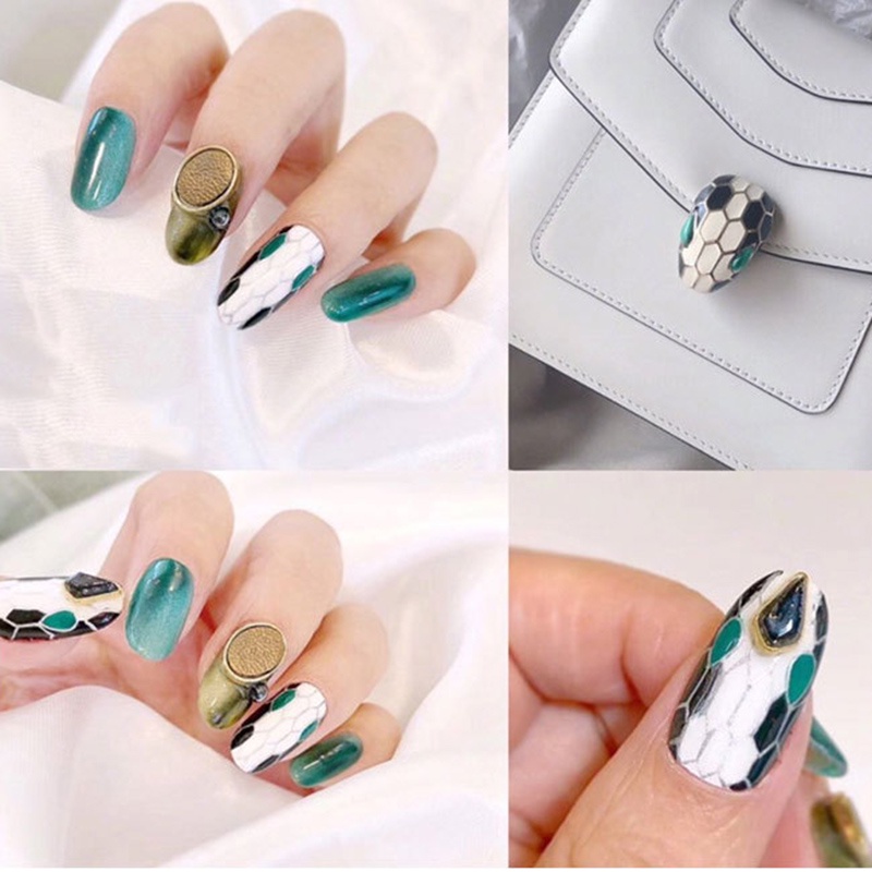 Gel metan vẽ viền móng siêu đặc, gel nhũ trang trí móng tay nghệ thuật, hũ 8ml