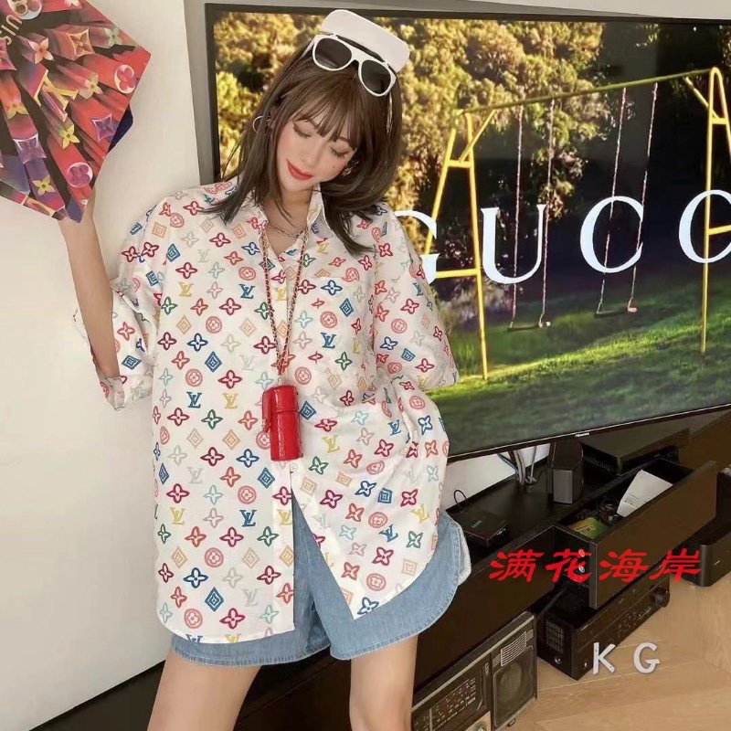 ÁO SƠ MI LVY CỘC TAY CHO NỮ