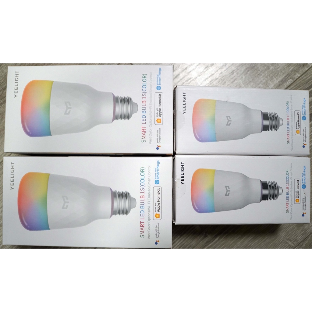 [NEW 2021] Bóng đèn Led thông minh Xiaomi Yeelight Bulb 1S / W3 đui xoắn E27 (RGB 16 triệu màu) - tích hợp Razer Chroma