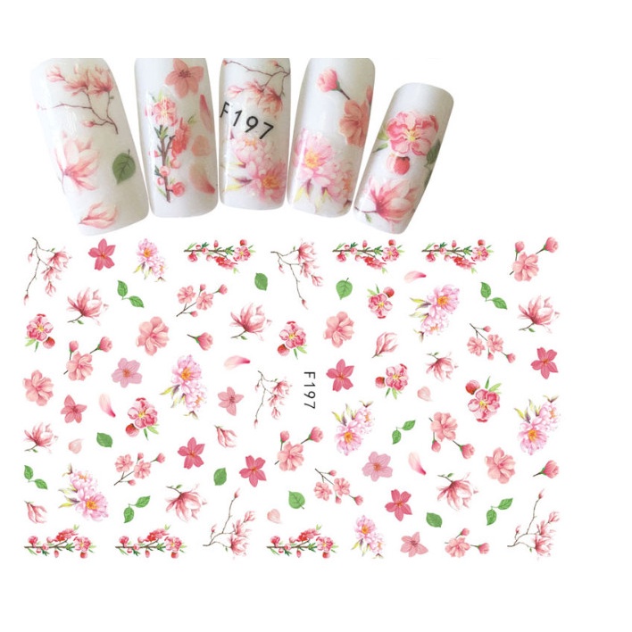 sticker trang trí nail