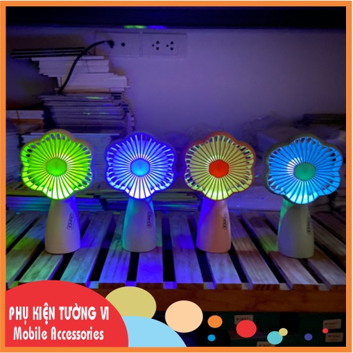 QUẠT CẦM TAY MINI FAN 666 (MẪU MỚI) - PIN SẠC CHẤT LƯỢNG