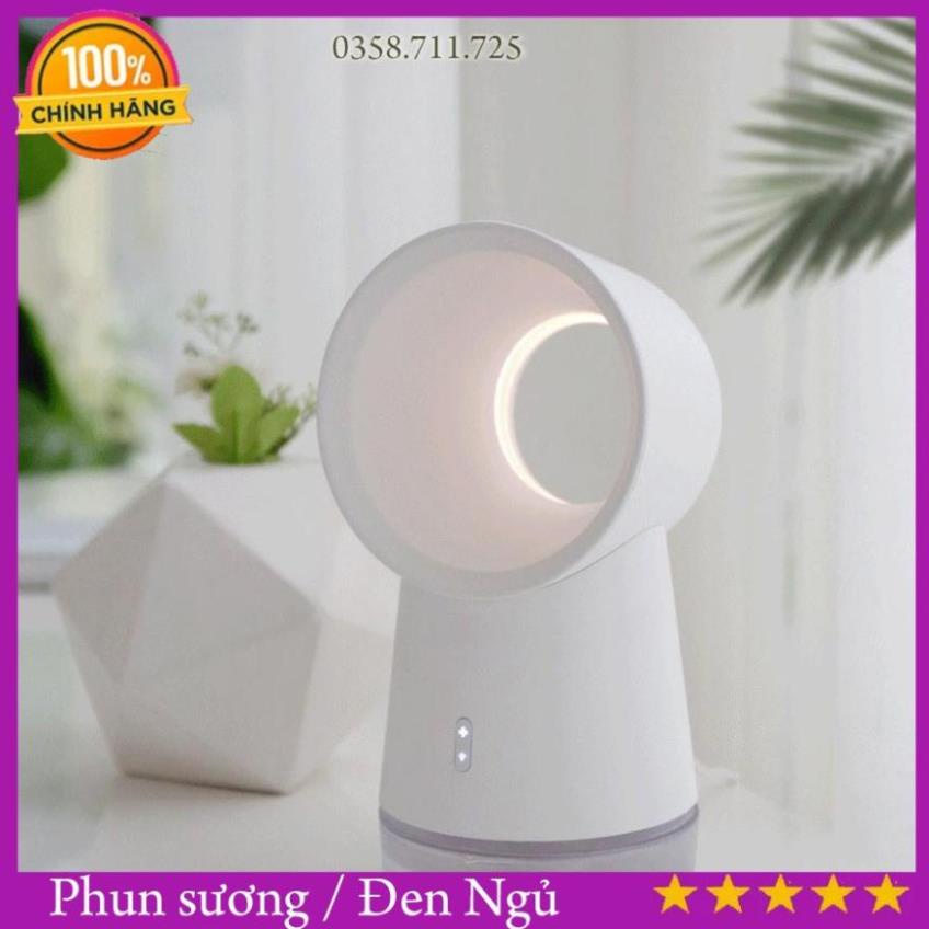 Máy phun sương ion âm trung hòa bụi không khí, máy xông tinh dầu có đèn ngủ hiện đại