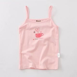 Áo 2 dây cotton bé gái