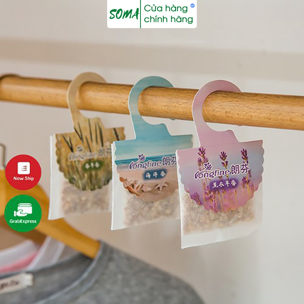 Túi thơm tủ quần áo thiên nhiên thơm phòng treo xe hơi khử mùi khử mốc hương thơm dễ chịu TT01