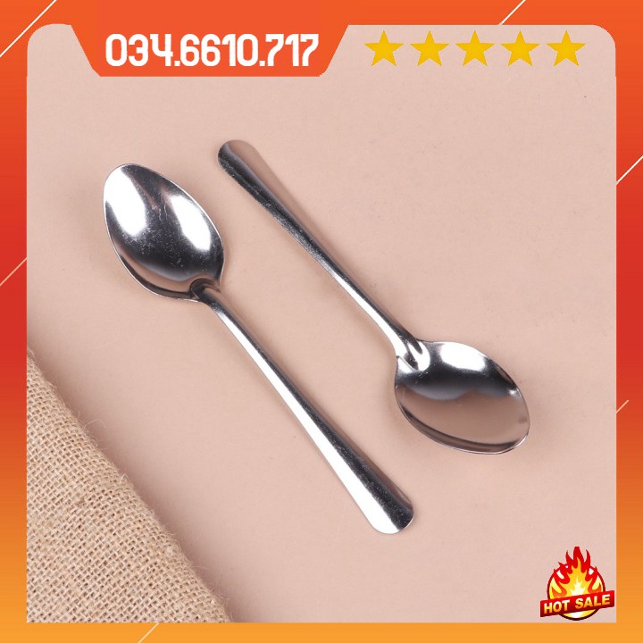 [Siêu sale] Muỗng soup nhọn inox cao cấp MUI05 – lBếp