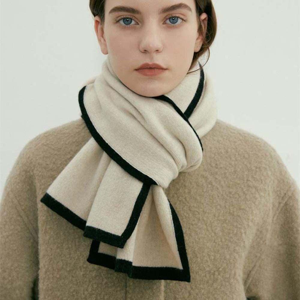 Khăn Choàng Cổ Dài Giữ Ấm Mùa Đông Phong Cách Hàn Quốc Cho Nữ