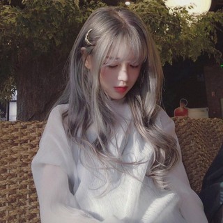 《Kèm Tẩy Tóc》Thuốc nhuộm tóc màu xám khói tặng kèm trợ Oxy