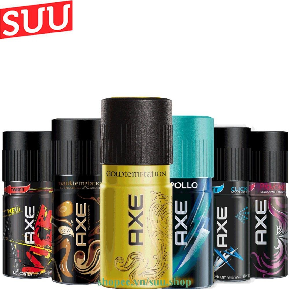 Xịt Khử Mùi Axe 150ml Việt Nam, suu.shop cam kết 100% chính hãng.