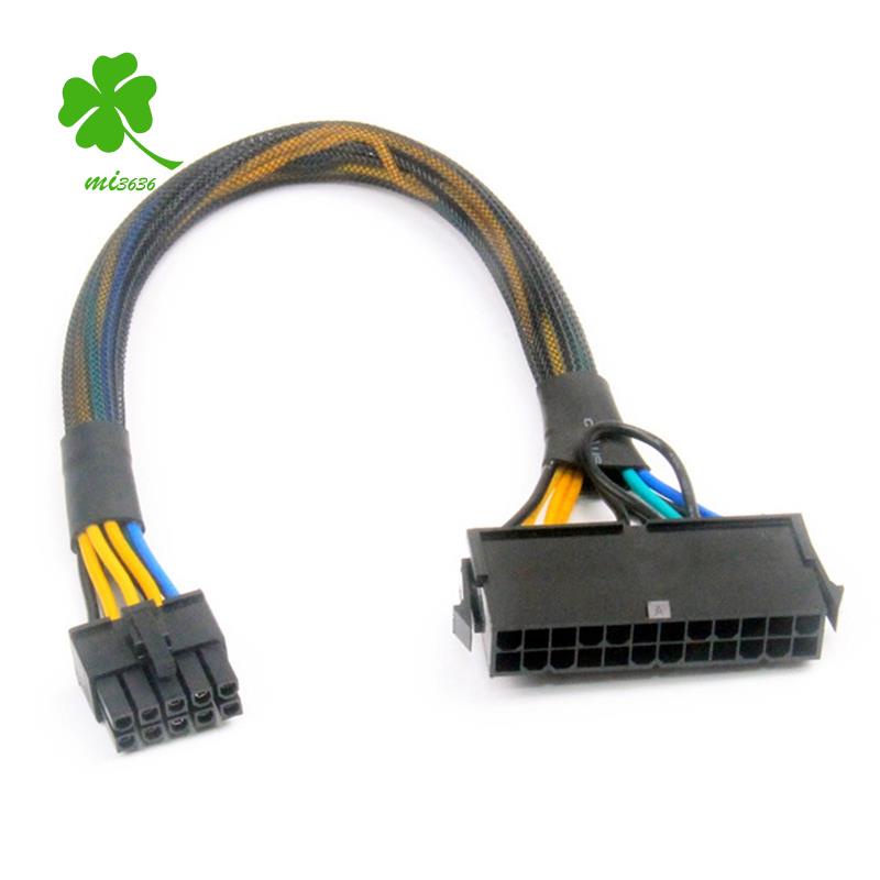 IBM Cáp Chuyển Đổi Nguồn 24 Pin Sang 10 Pin Atx Psu Cho Lenovo Pc Và Servers 12-inch