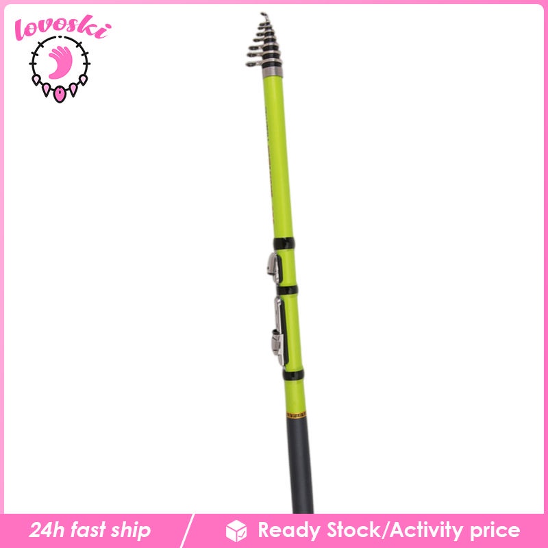 Cần Câu Cá Bằng Thép Không Gỉ Siêu Nhẹ Có Thể Thu Gọn Tiện Dụng