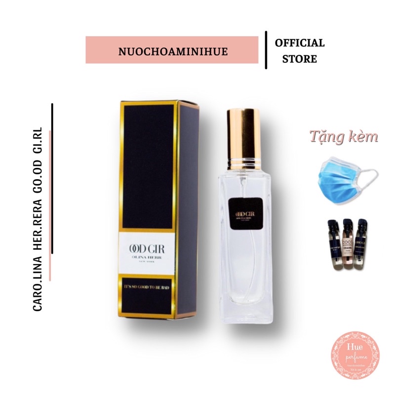 Gooodgirl Nước hoa mini 20ml nữ thơm lâu thu hút quyến rũ