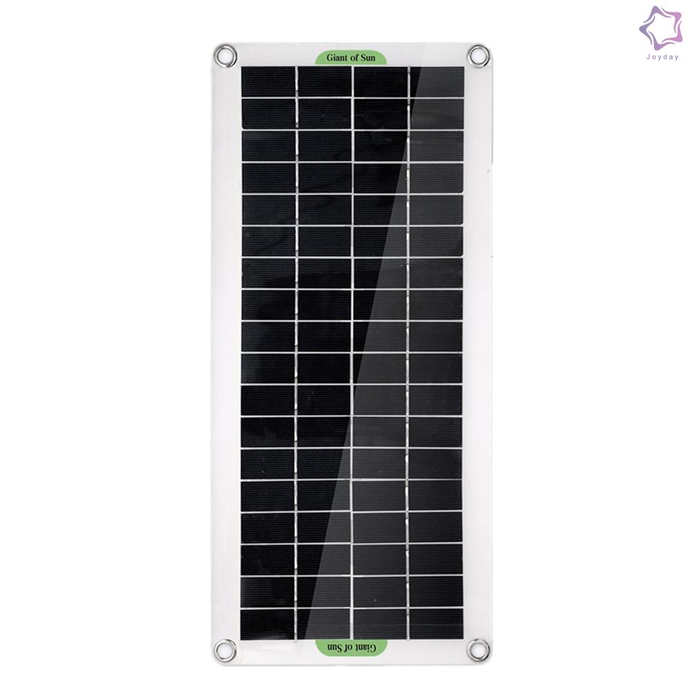 Tấm Pin Năng Lượng Mặt Trời 30W 5V/12V/12V-18V 30W Dành Cho Cắm Trại
