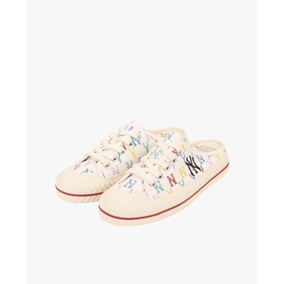 Giày MLB Mule monogram trắng auth 100% bao check
