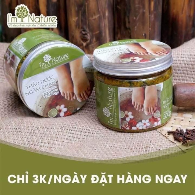 THẢO DƯỢC NGÂM CHÂN I’M NATURE(HÀNG CHÍNH HÃNG)