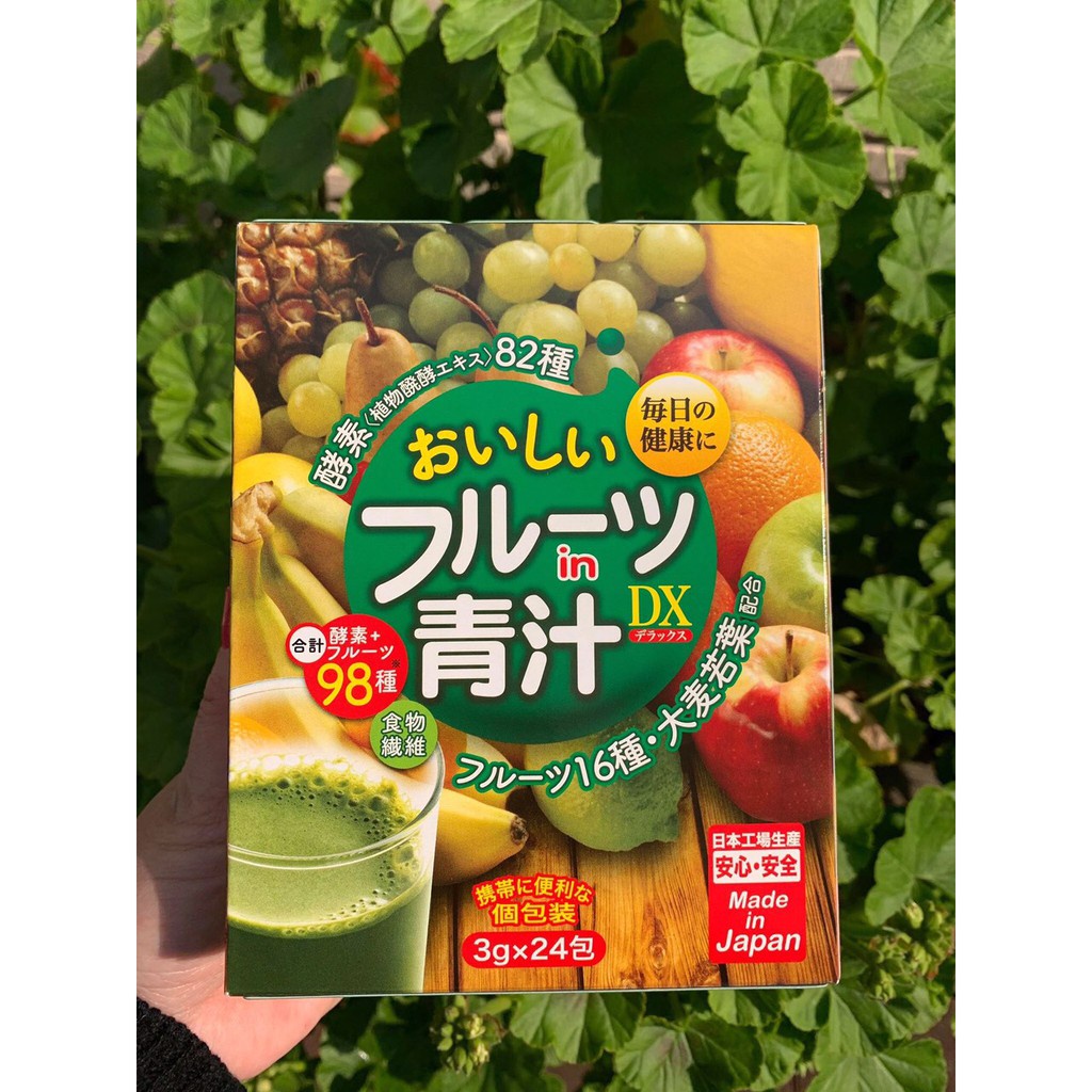 Bột rau xanh hương trái cây tổng hợp Nội địa Nhật Bản