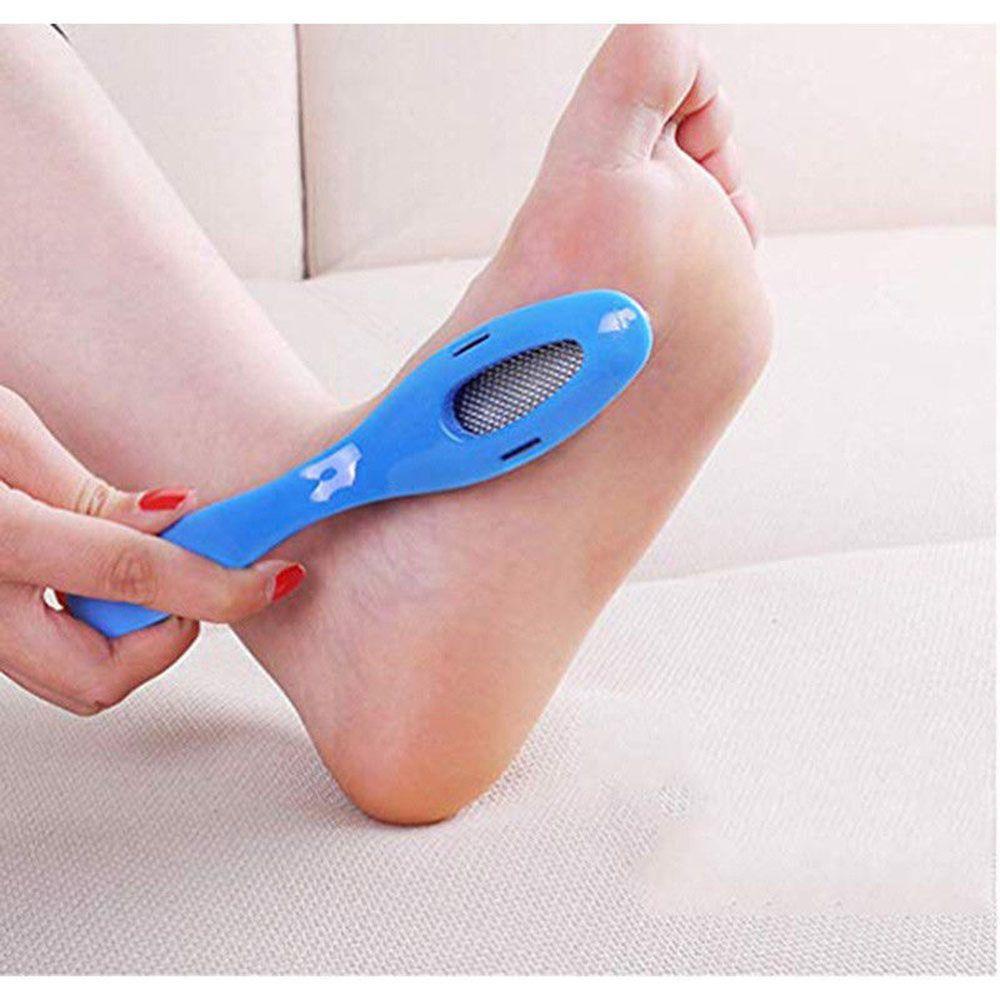 OKDEALS Pro Foot File Stainless Steel Pedicure Care Feet Rasp Dual Sided Callus Beauty Tool Hard Dead Skin Remover