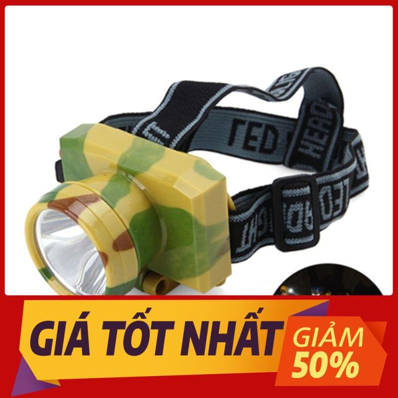 Đen pin đội đầu sạc điện 1 đèn LED GP-506 - đèn led đội đầu siêu tiết kiệm điện – đèn pin cao cấp