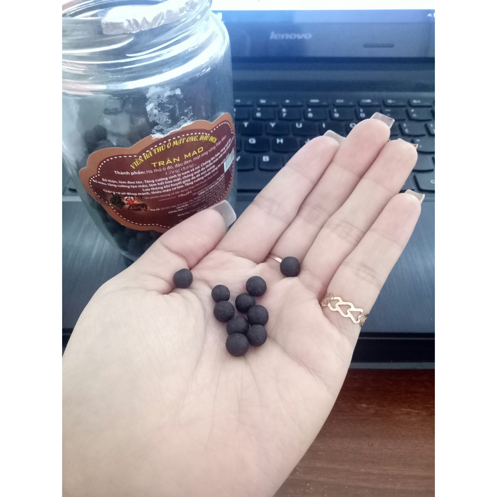 VIÊN HÀ THỦ Ô ĐẬU ĐEN TRẦN MAO