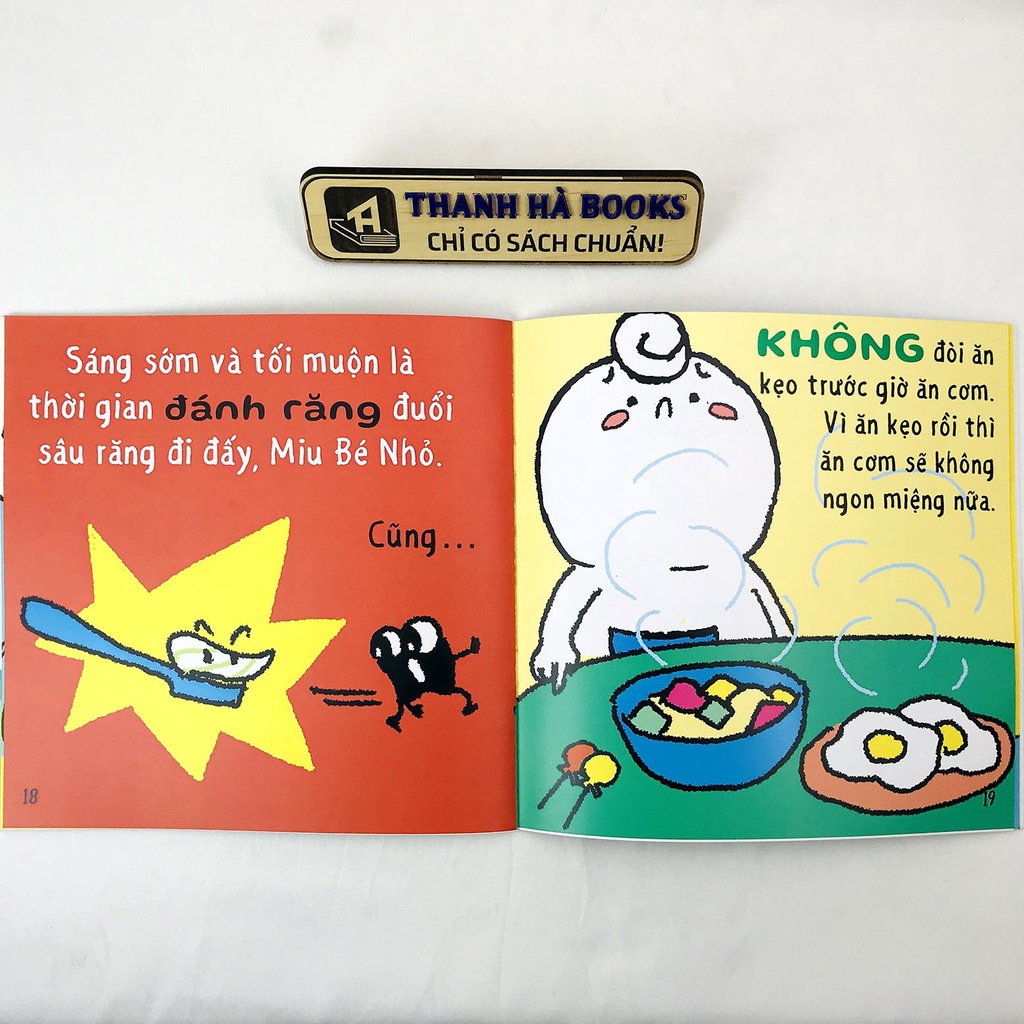 Sách - Ehon Kĩ Năng Sống - Miu Bé Nhỏ - Combo 8 quyển (3-6 tuổi) Phần 2