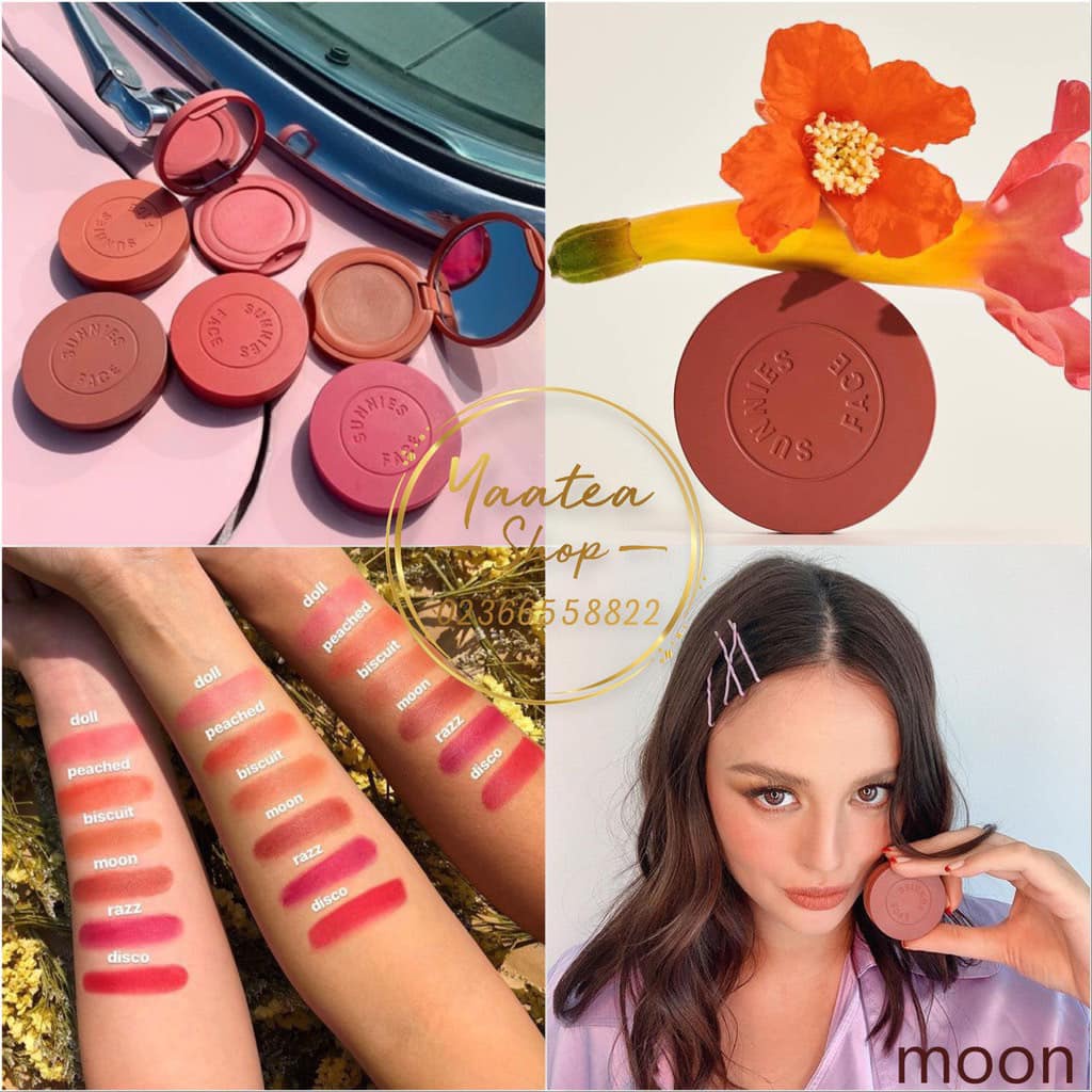 MÁ HỒNG DẠNG KEM SUNNIES FACE AIRBLUSH CHÍNH HÃNG - 11322