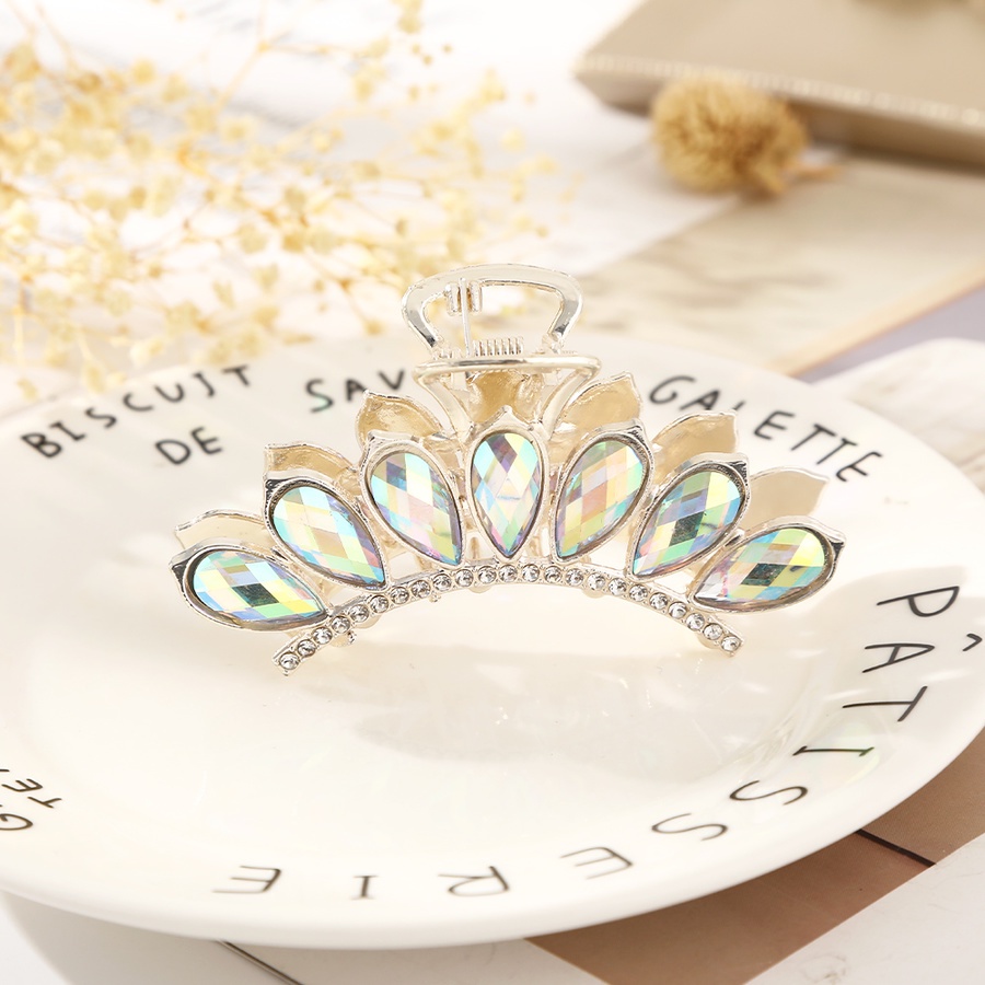 Kẹp Tóc Càng Cua Đính Đá Pha Lê Phong Cách Hàn Quốc