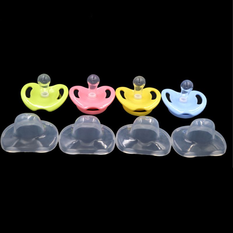 Hộp Đựng Núm Vú Giả Trong Suốt Không BPA An Toàn Cho Bé Sơ Sinh