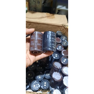 Combo 2 tụ nhật sịn, tụ cao áp 420v-560uf