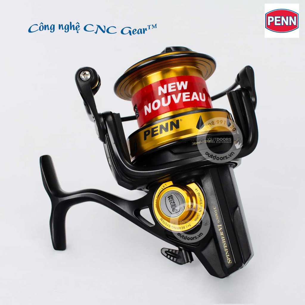 Máy câu cá Penn Spinfisher VI SSVI 5500/65007500LC