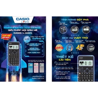Máy Tính Casio FX 880 BTG Màu Đen (Casio 880)