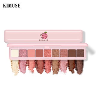 Bảng phấn mắt KIMUSE 9 màu thiết kế có gương với 3 tông màu tự chọn 100g