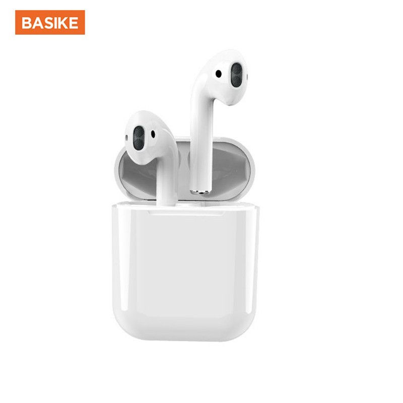 Tai Nghe Bluetooth BASIKE Màu Macaron Âm Thanh HiFi Tương Thích Với Huawei Xiaomi Samsung iPhone 6/6S/7/8/X/11/12 | BigBuy360 - bigbuy360.vn