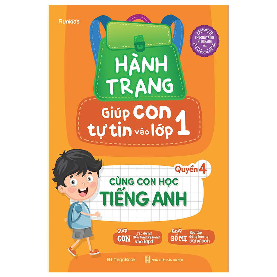 [Mã LIFEMALL995 giảm 10% đơn 99K] Sách Combo 4 cuốn Hành trang giúp con tự tin vào lớp 1